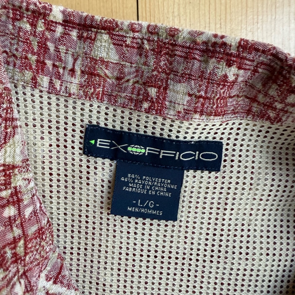 ExOfficio Men's Red Shirt
